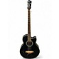 Used Ibanez AEB10  Black Acoustic Bass Guitar thumbnail