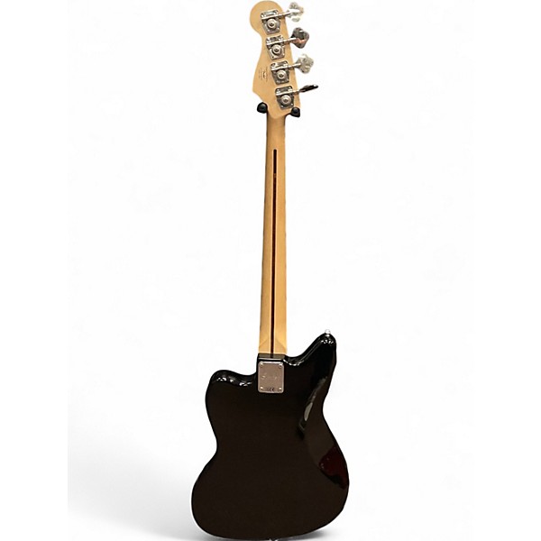Used Squier Vintage Modified Jaguar Bass Black Electric Bass Guitar