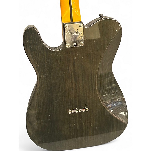 Used Fender Modern Player Telecaster Black Solid Body Electric Guitar