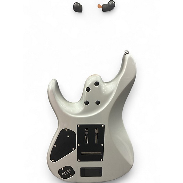 Used Ibanez Tim Henson Signature 7 Classic Silver Solid Body Electric Guitar