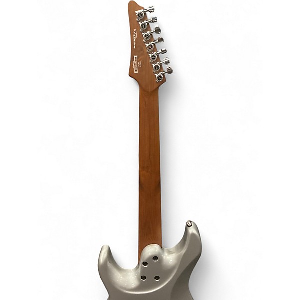 Used Ibanez Tim Henson Signature 7 Classic Silver Solid Body Electric Guitar