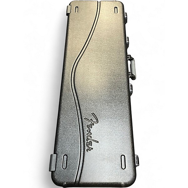 Used Fender American Ultra Jazz Bass V Arctic Pearl Electric Bass Guitar