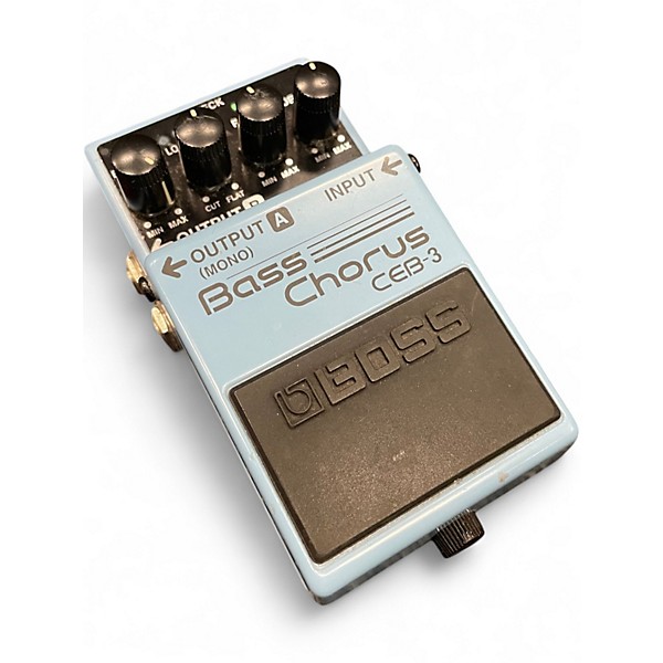 Used BOSS CEB3 Bass Chorus Bass Effect Pedal