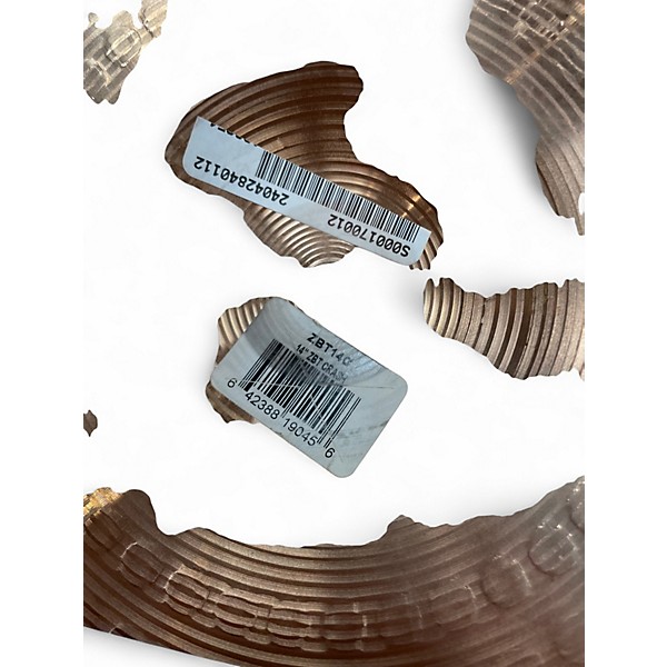 Used Zildjian 14in ZBT Crash Cymbal