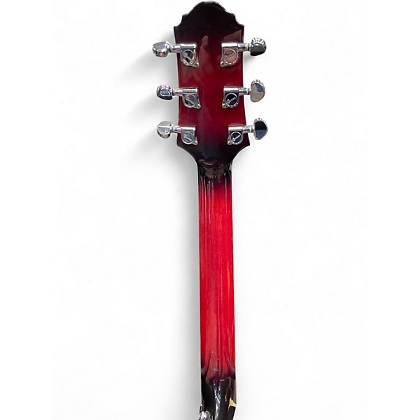 Used Crafter Guitars noble rs Crimson Red Burst Acoustic Electric Guitar