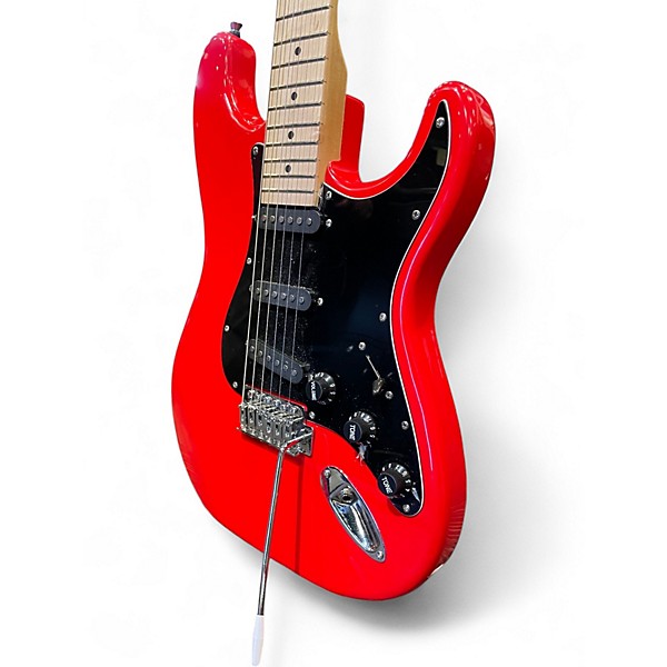 Used Glarry STRATOCASTER RED Solid Body Electric Guitar