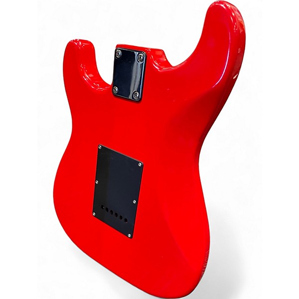 Used Glarry STRATOCASTER RED Solid Body Electric Guitar