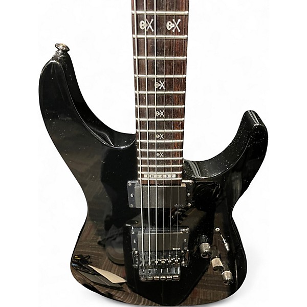 Used ESP LTD KH602 Kirk Hammett Signature Black Solid Body Electric Guitar