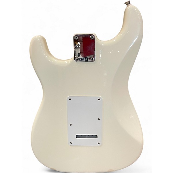 Used Fender Standard Stratocaster White Solid Body Electric Guitar