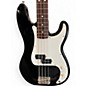 Used Fender Standard Precision Bass Black Electric Bass Guitar