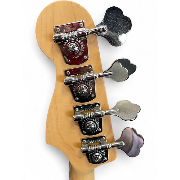 Used Fender Standard Precision Bass Black Electric Bass Guitar