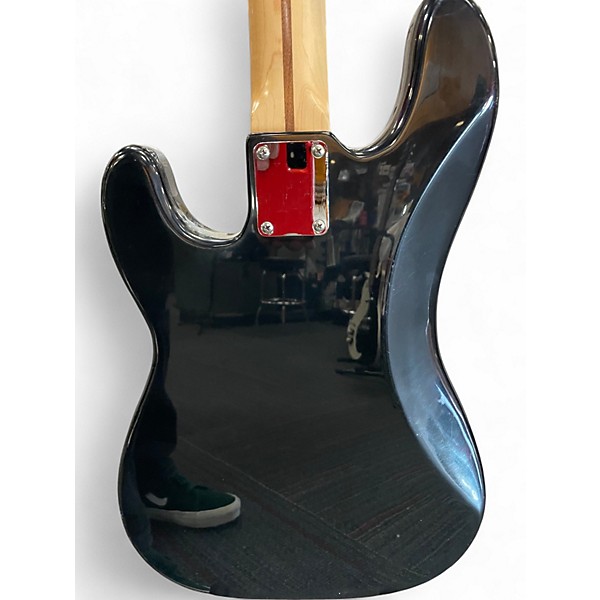 Used Fender Standard Precision Bass Black Electric Bass Guitar