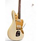 Used Squier jazzmaster J Mascis Vintage White Solid Body Electric Guitar