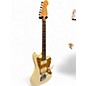 Used Squier jazzmaster J Mascis Vintage White Solid Body Electric Guitar