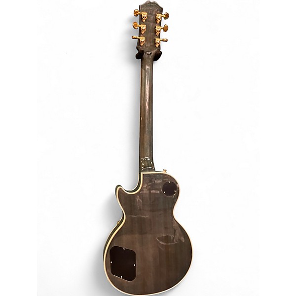 Used Epiphone Les Paul Custom Green Solid Body Electric Guitar