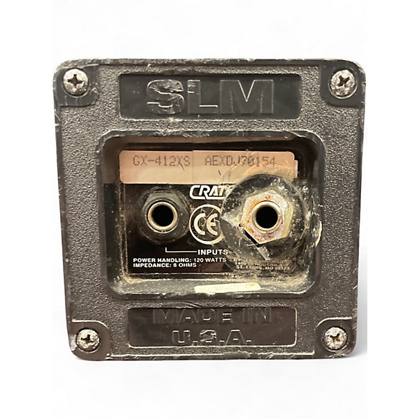 Used Crate GX-412XS Guitar Cabinet