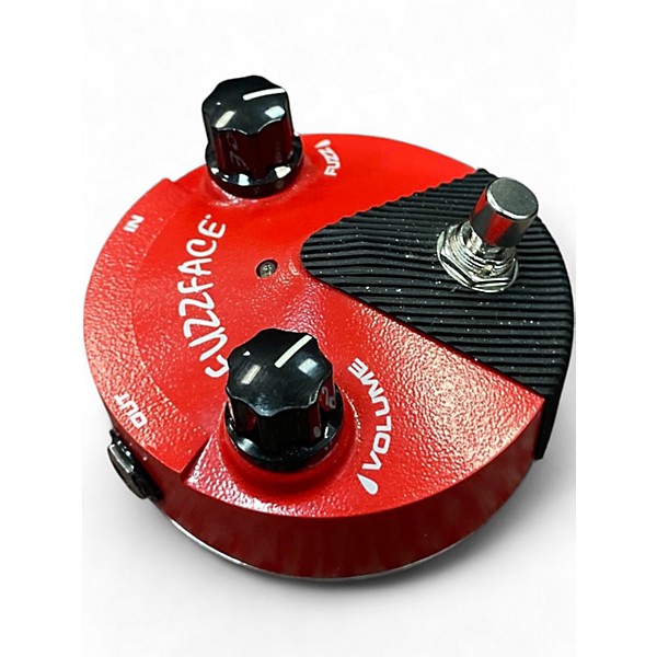 Used Dunlop Germanium Fuzz Face Mini Red Effect Pedal