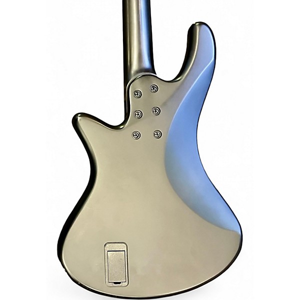 Used Schecter Guitar Research Stiletto Stealth-4 Satin Black Electric Bass Guitar