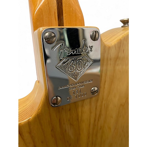 Used Fender 60th Anniversary Diamond Telecaster Natural Solid Body Electric Guitar