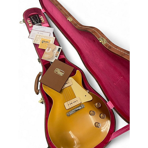 Used Gibson Custom 1954 Les Paul VOS Gold Top Solid Body Electric Guitar