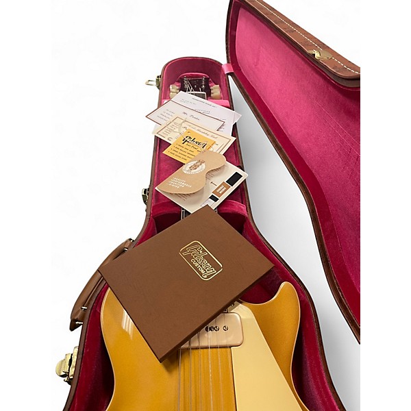 Used Gibson Custom 1954 Les Paul VOS Gold Top Solid Body Electric Guitar