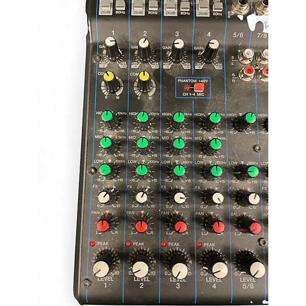 Used Yamaha MG10XU 10 Channel Mixer with Effects Unpowered Mixer