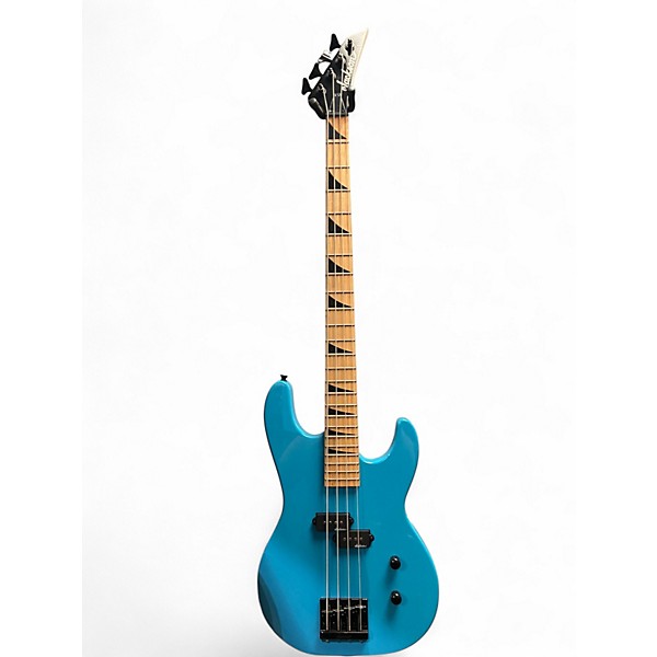 Used Jackson limited edition JS1M INIFINTY BLUE Electric Bass Guitar