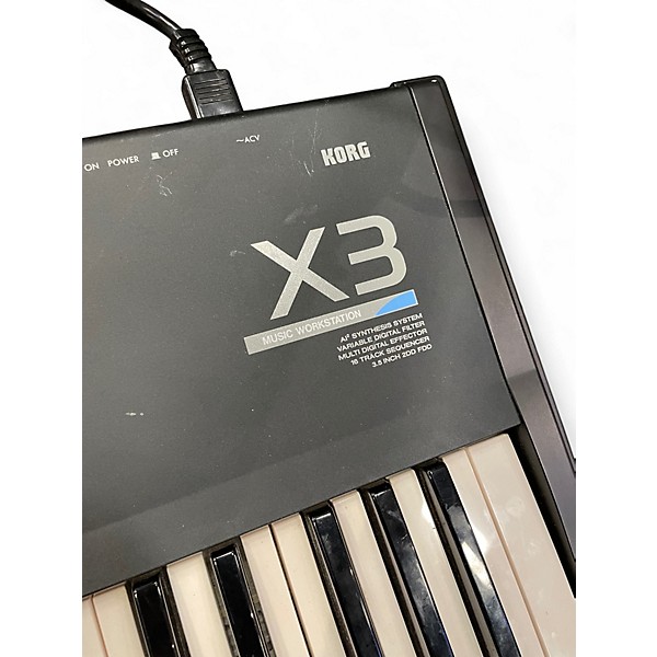 Used KORG X3 Keyboard Workstation