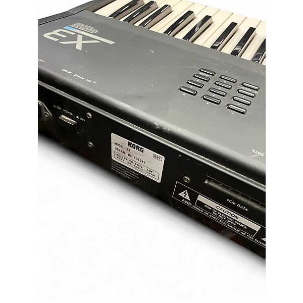 Used KORG X3 Keyboard Workstation