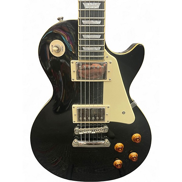 Used Epiphone Les Paul Standard Black Solid Body Electric Guitar