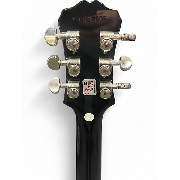 Used Epiphone Les Paul Standard Black Solid Body Electric Guitar