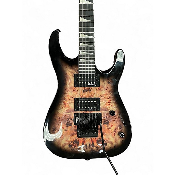 Used Jackson Dinky JS32 DKAP FR Burl Solid Body Electric Guitar