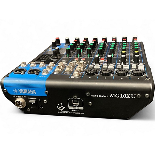 Used Yamaha MG10XU 10 Channel Mixer with Effects Unpowered Mixer