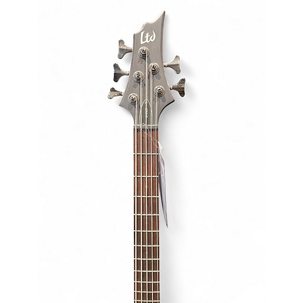 Used ESP LTD B205SM 5 String Black Electric Bass Guitar