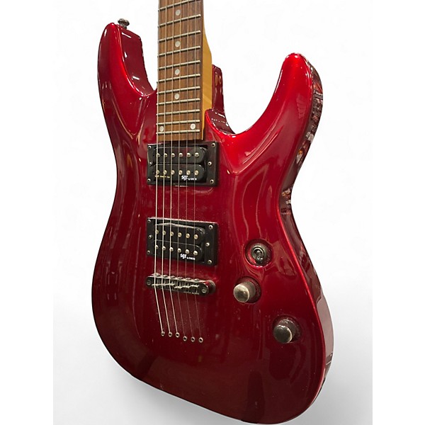 Used Schecter Guitar Research C1 SGR RED Solid Body Electric Guitar