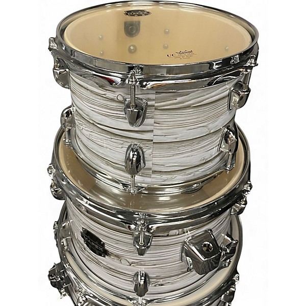 Used Mapex 5 Piece Venus White Marblewood Drum Kit