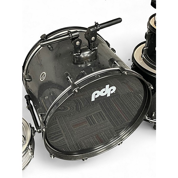 Used PDP by DW 4 Piece Concept Series Black Onyx Drum Kit