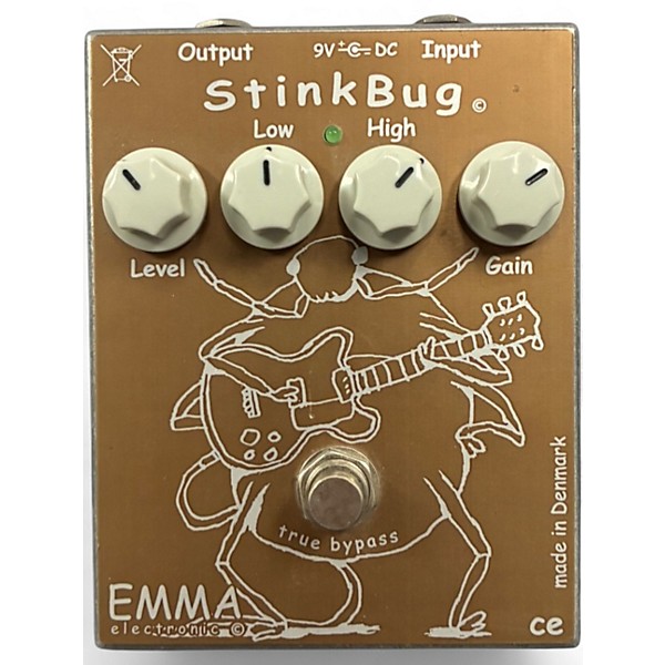 Used Emma Electronic StinkBug Classic Overdrive Effect Pedal