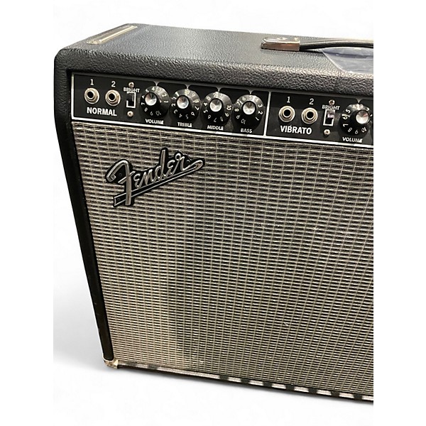 Used Fender 1965 Reissue Twin Reverb 85W 2x12 Tube Guitar Combo Amp