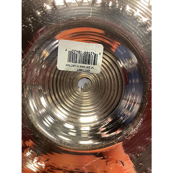 Used Zildjian 14in ZXT Max Hi Hat Pair Cymbal