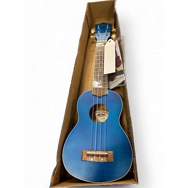 Used Mitchell MU45FBL COBALT BLUE Ukulele