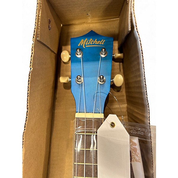 Used Mitchell MU45FBL COBALT BLUE Ukulele