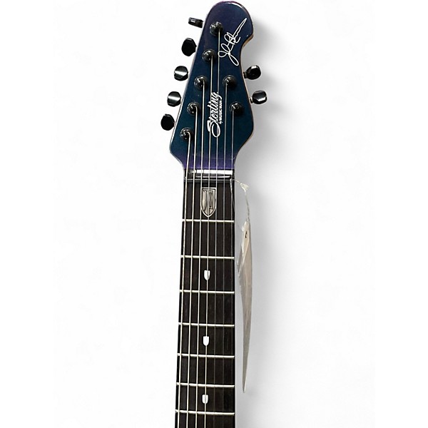 Used Sterling by Music Man JP70 John Petrucci Signature Trans Purple Solid Body Electric Guitar