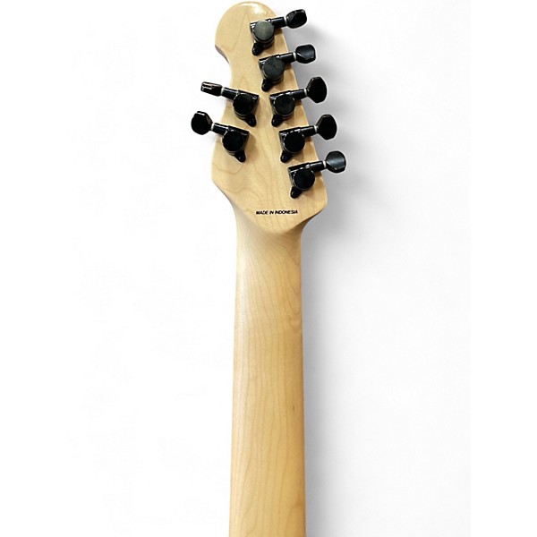 Used Sterling by Music Man JP70 John Petrucci Signature Trans Purple Solid Body Electric Guitar