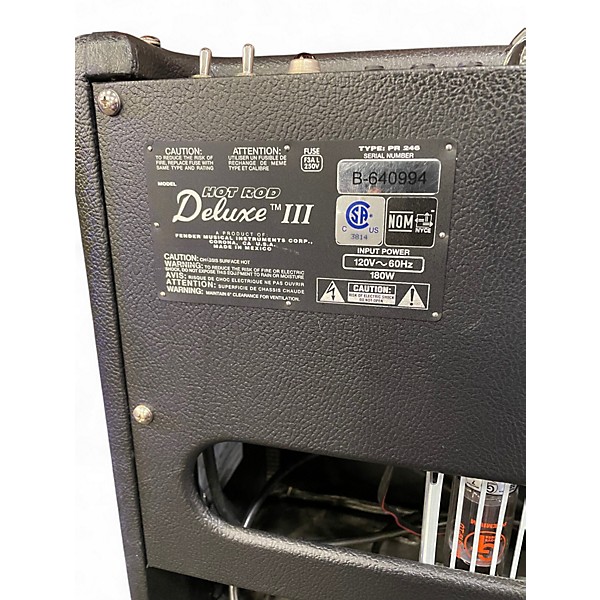 Used Fender FSR Hot Rod Deluxe III Tube Guitar Combo Amp