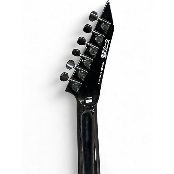 Used 2025 ESP LTD KH602 Kirk Hammett Signature Black Solid Body Electric Guitar