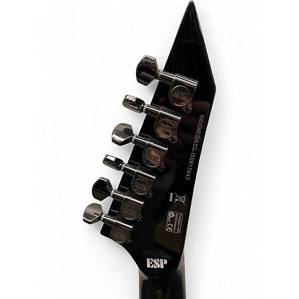 Used ESP LTD KHJR Black Solid Body Electric Guitar