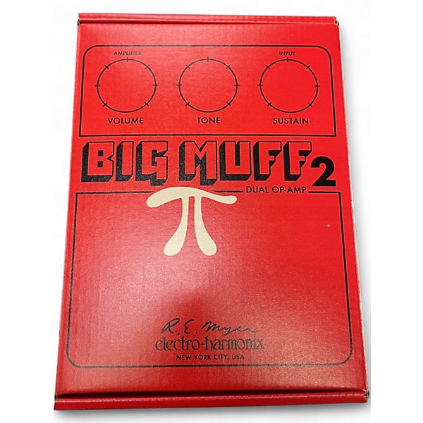 Used Electro-Harmonix BIG MUFF 2 RE MYER DUAL OP AMP Effect Pedal