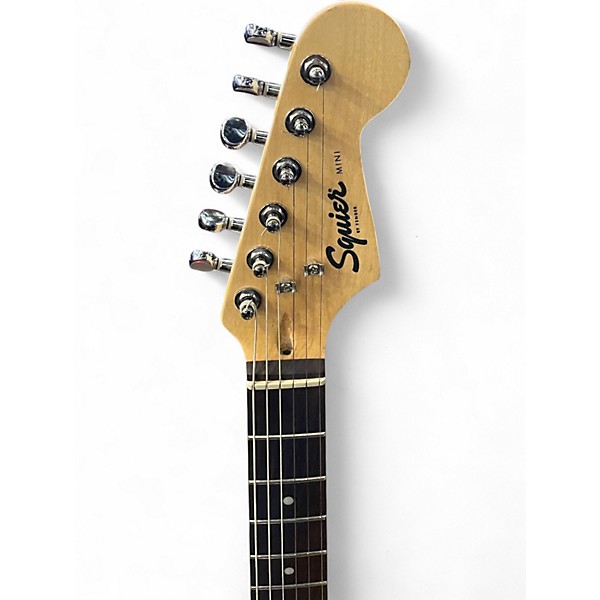 Used Squier Mini Affinity Stratocaster Candy Apple Red Electric Guitar