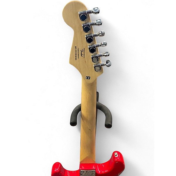 Used Squier Mini Affinity Stratocaster Candy Apple Red Electric Guitar